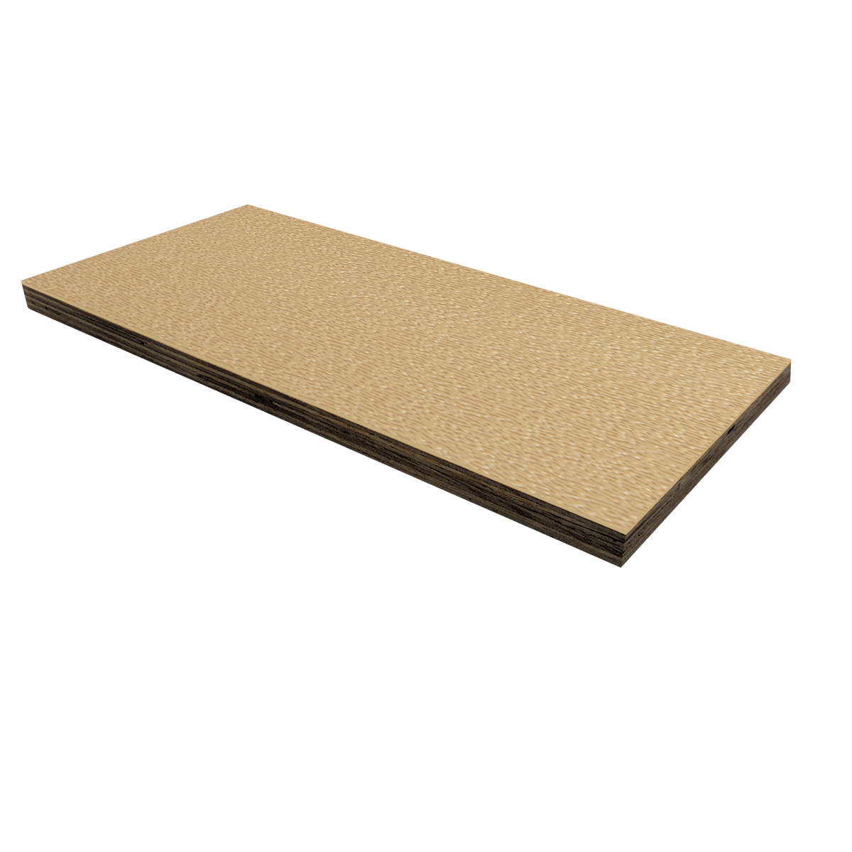 3/4&quot; Birch Plywood Laminate - Desert Tan