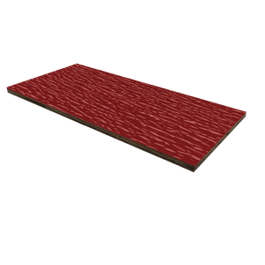 1/4in Textured Fiberglass (FRP) Laminate - Red