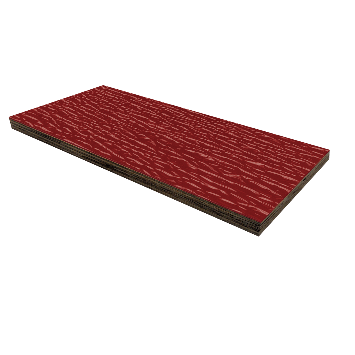 3/4&quot; Textured Fiberglass (FRP) Laminate - Red