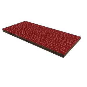 3/4in Textured Fiberglass (FRP) Laminate - Red