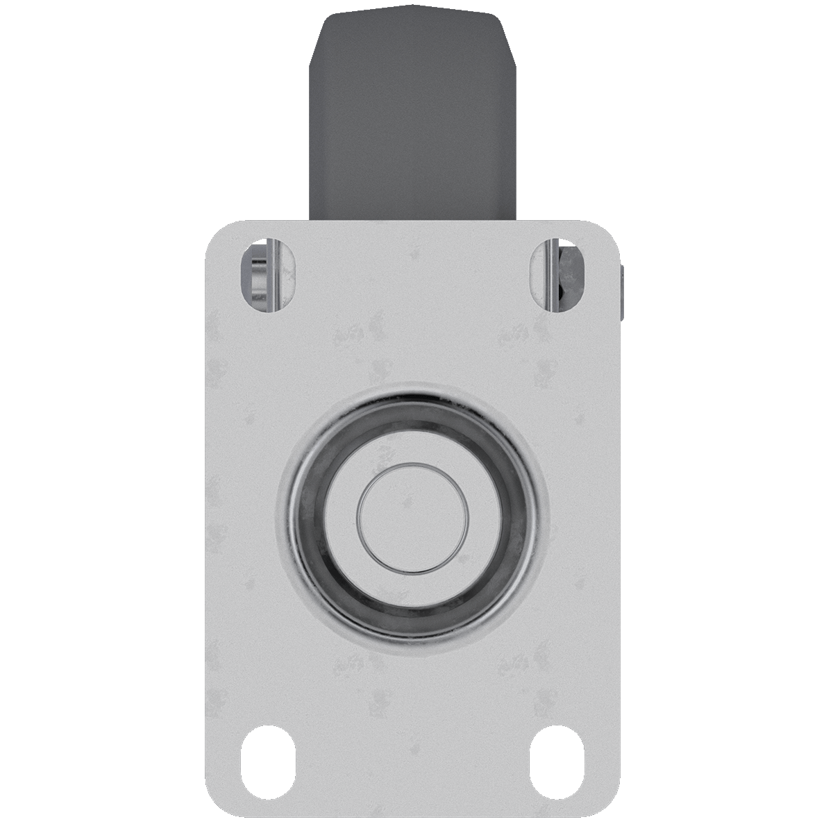 3-1/2&quot; Swivel with Gray Tire and Aluminum Core
