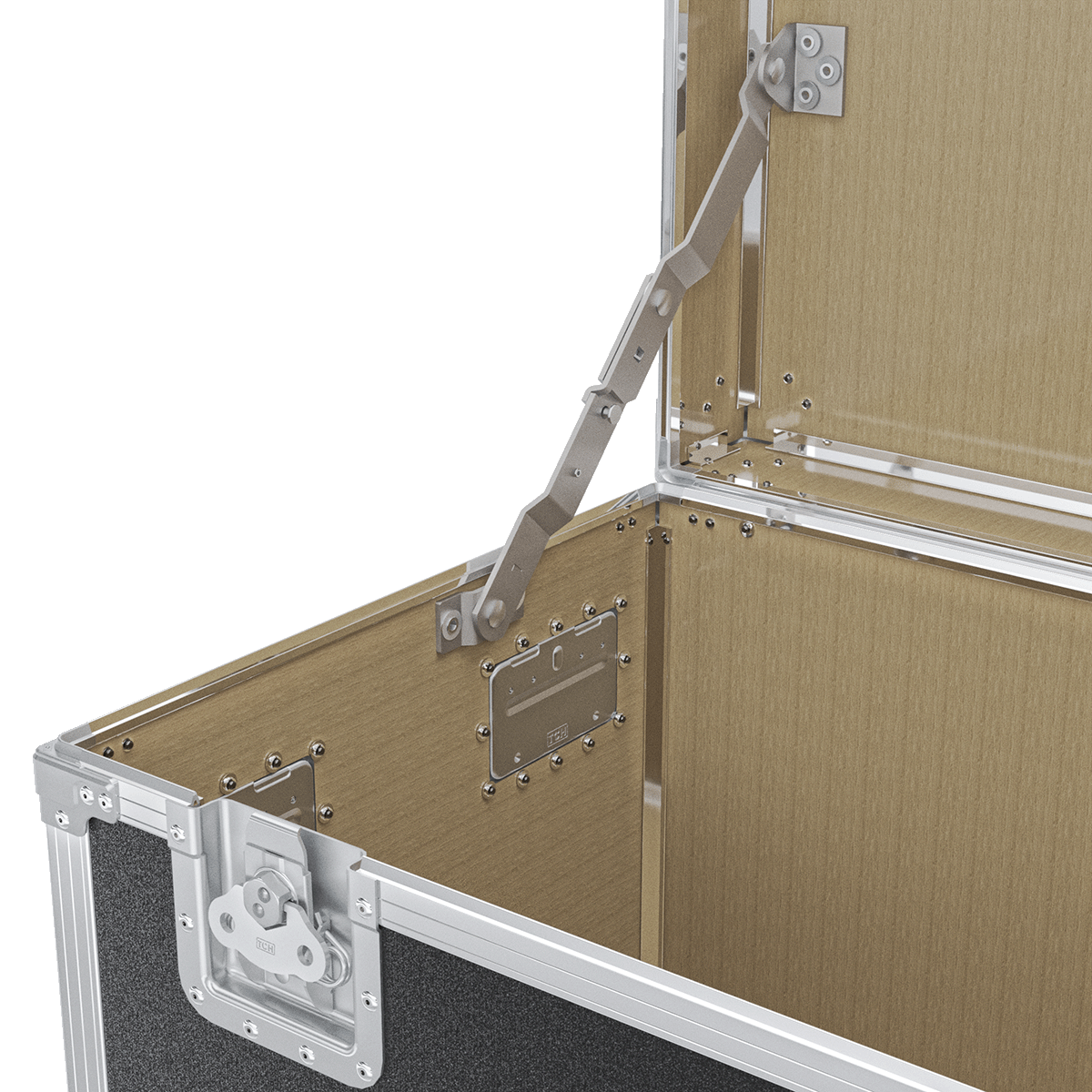 15-inch Right-hand Heavy-duty Lid Stay with Locking Latch