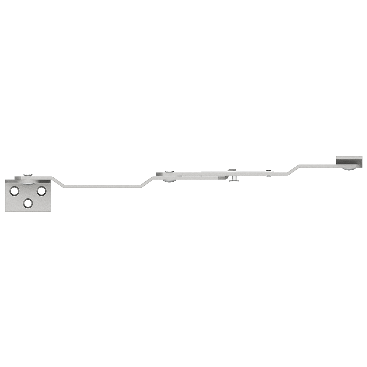 15-inch Left-hand Heavy-duty Lid Stay with Locking Latch