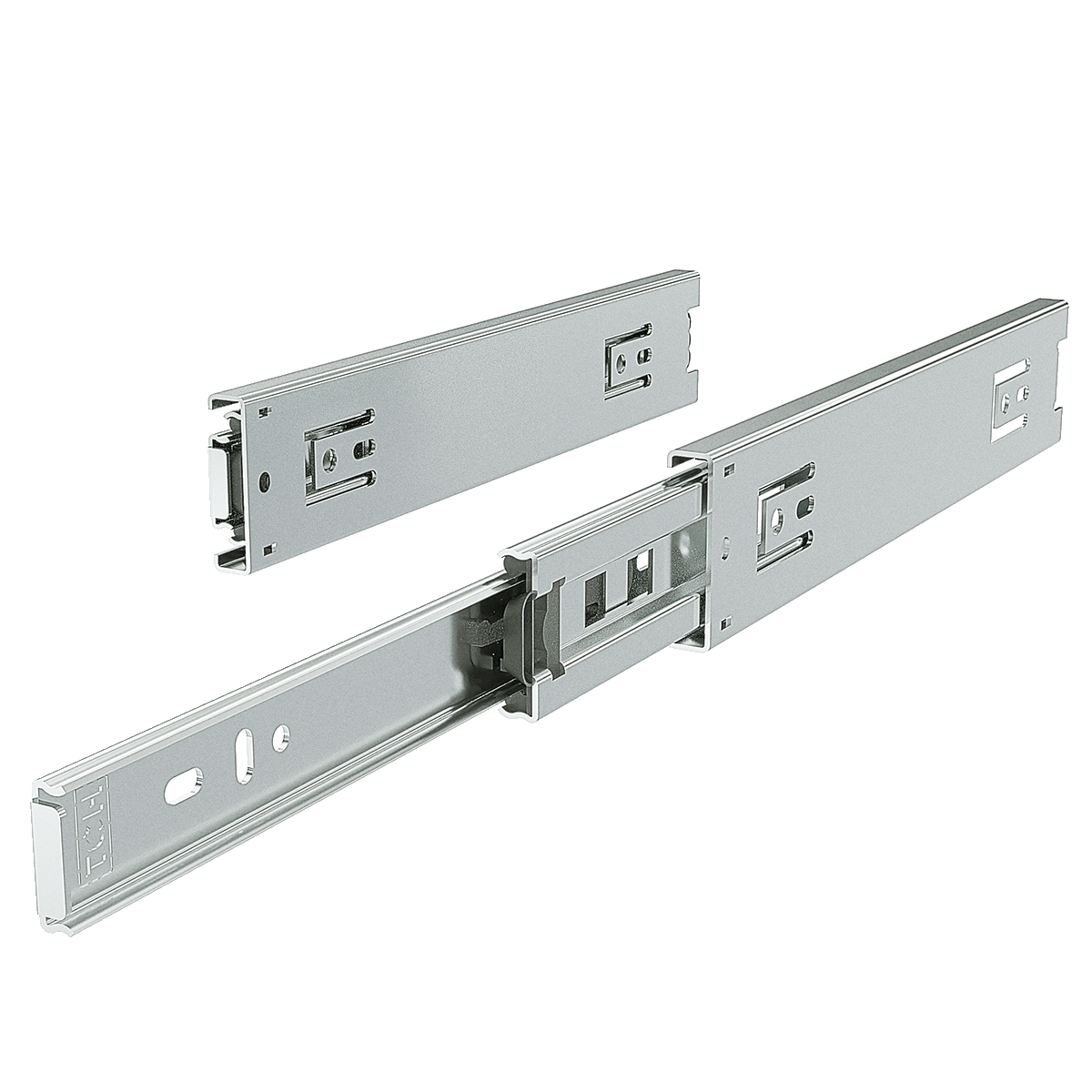 10-inch Full-extension Ball-bearing Drawer Slide, 100 Lbs Capacity (Pair)