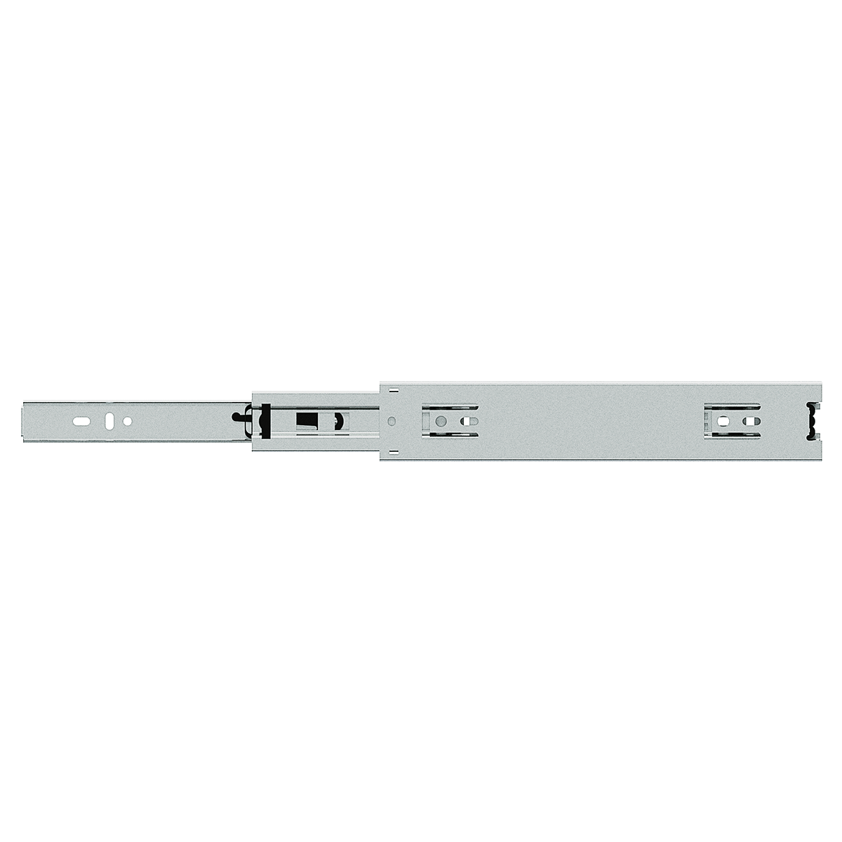 10-inch Full-extension Ball-bearing Drawer Slide, 100 Lbs Capacity (Pair)