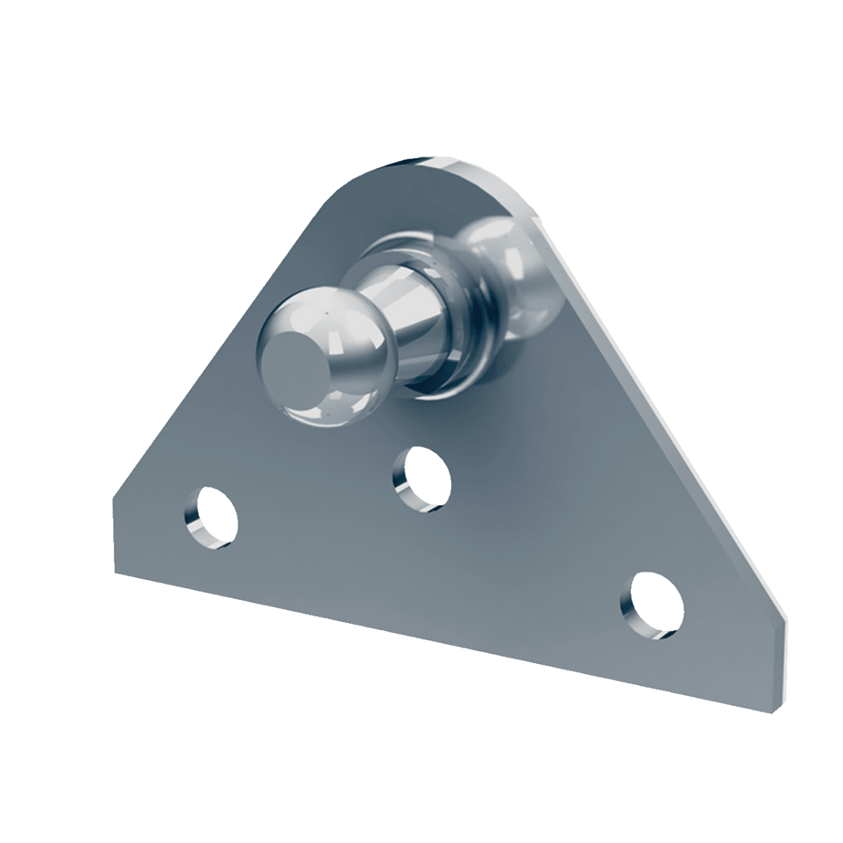 10mm Ball Stud Flat Mounting Bracket.