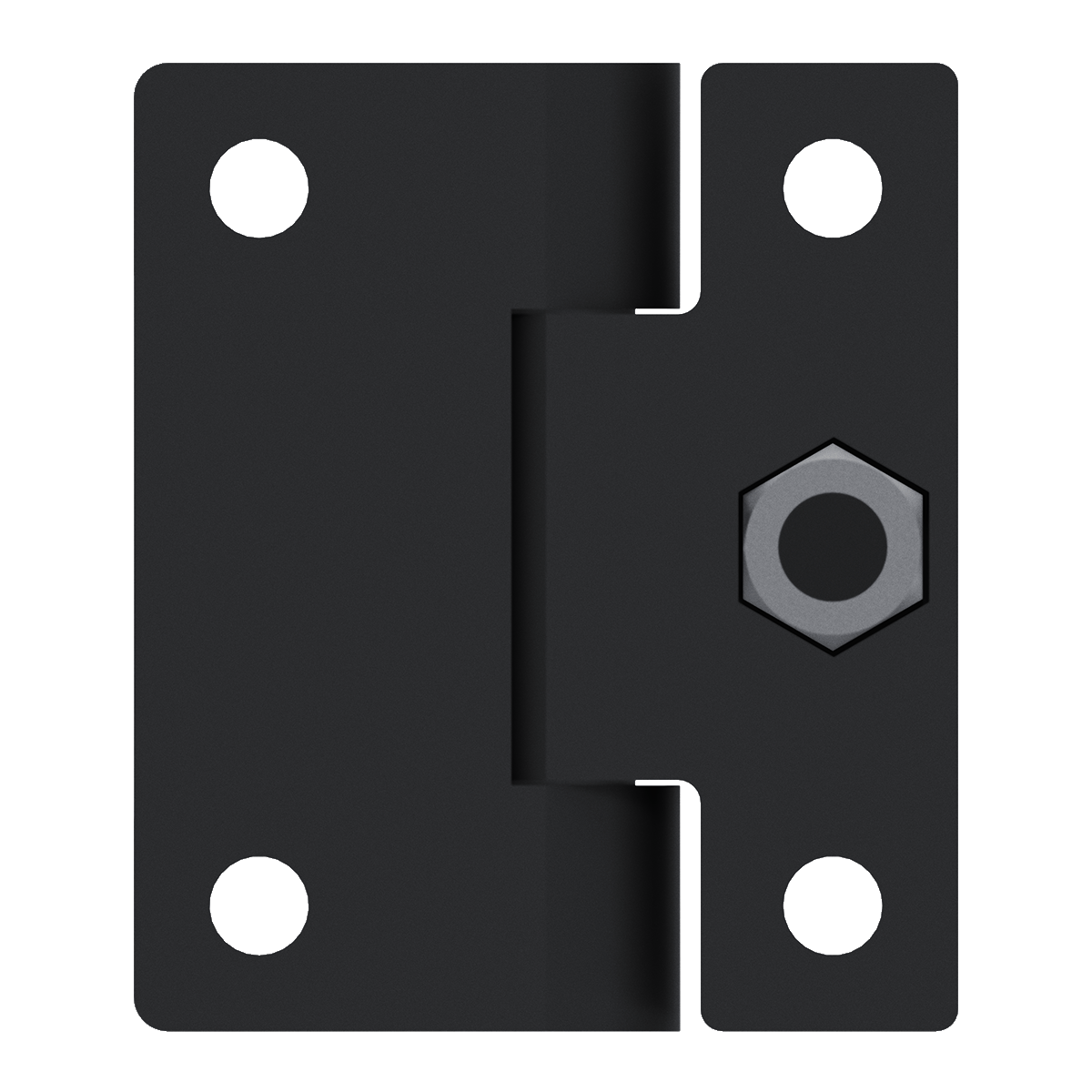 Southco Adjustable Torque Position Control Hinge - E6-10-501-20, Black