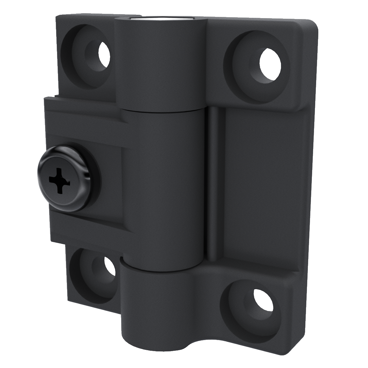 Southco Adjustable Torque Position Control Hinge - E6-10-501-20, Black