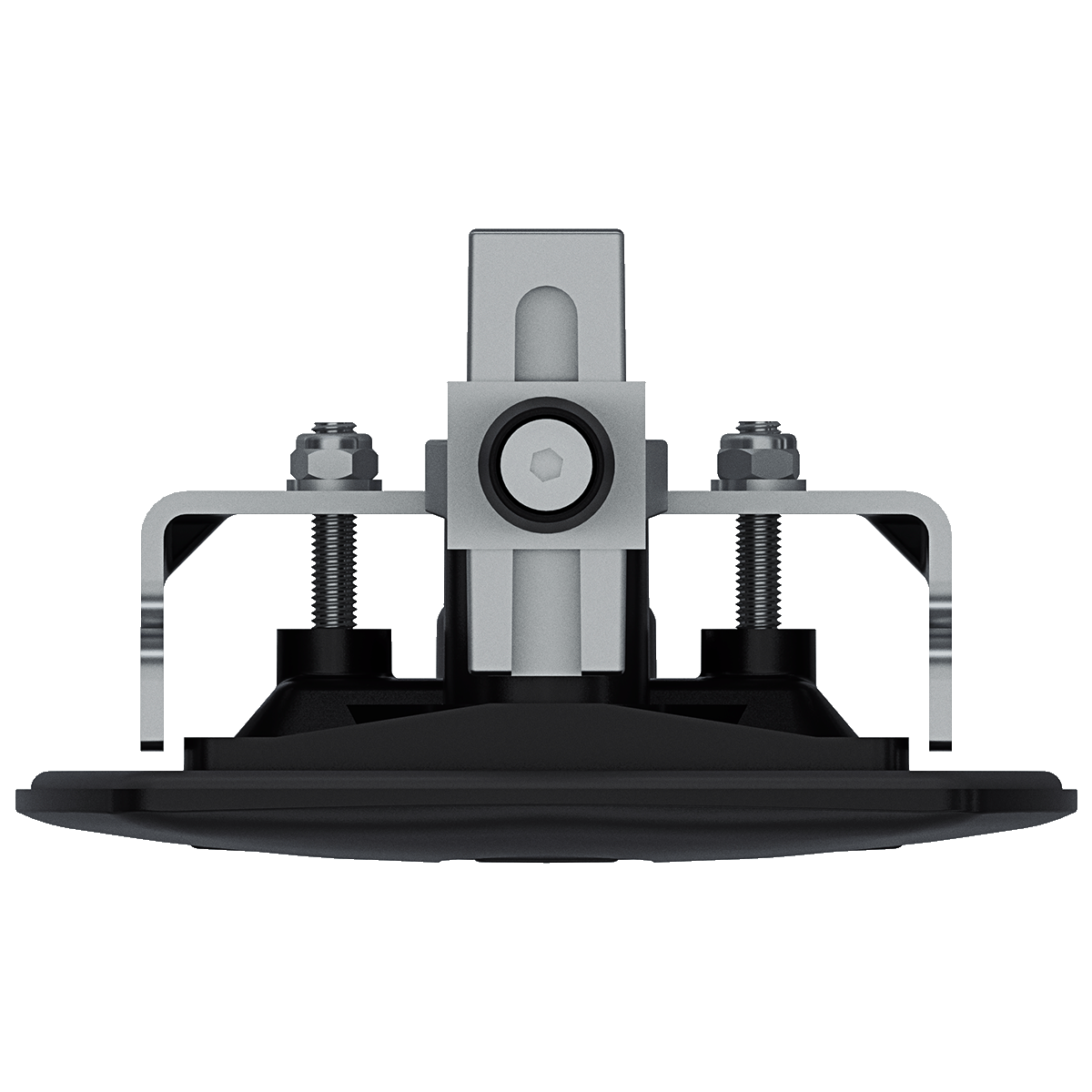 Southco Flush Mount Curved Lift-and-Turn Compression T-Handle Latch, Black