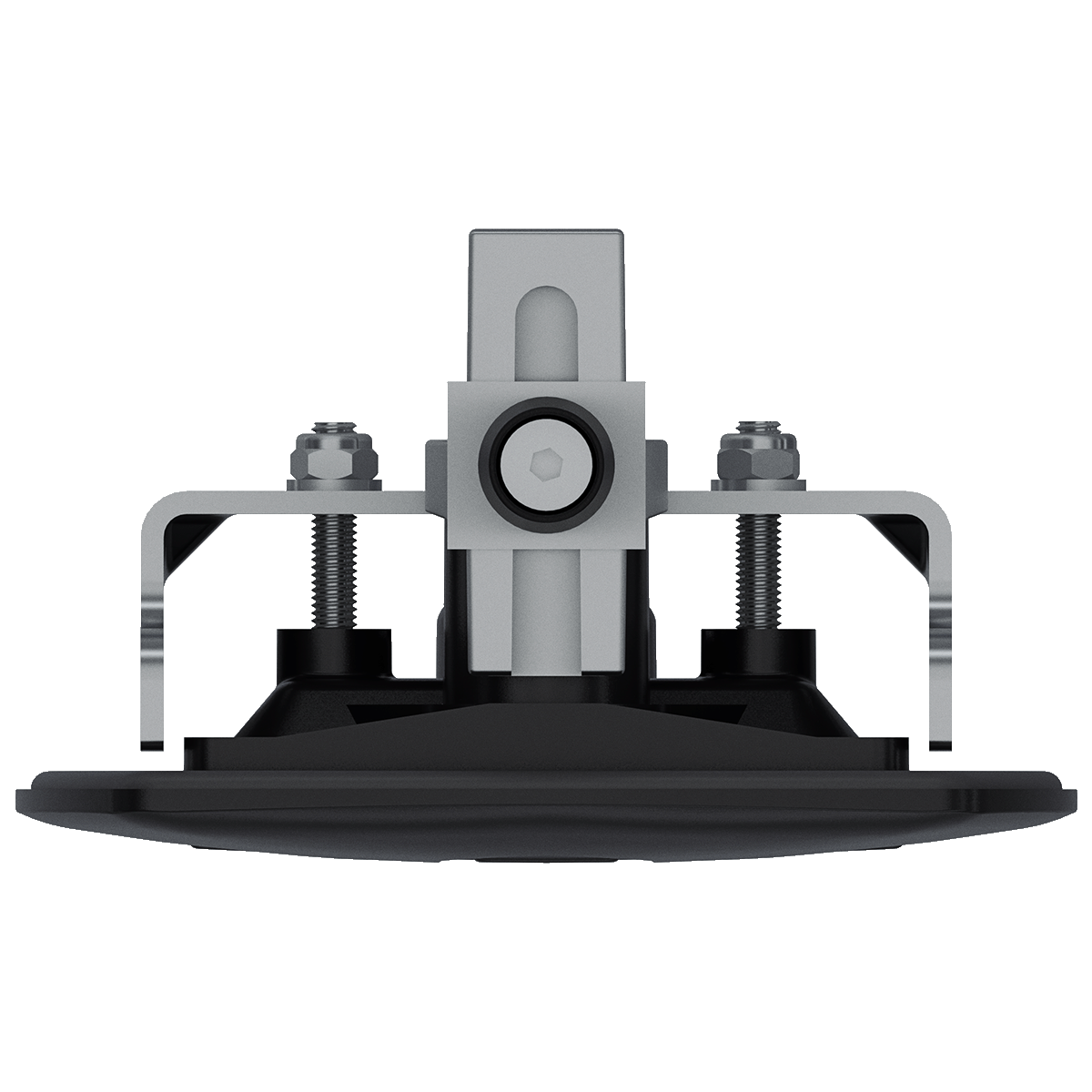 Southco Flush Mount Curved Lift-and-Turn Compression T-Handle Latch with key lock, Black