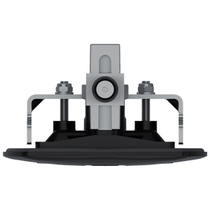 Southco Flush Mount Curved Lift-and-Turn Compression T-Handle Latch with key lock, Black