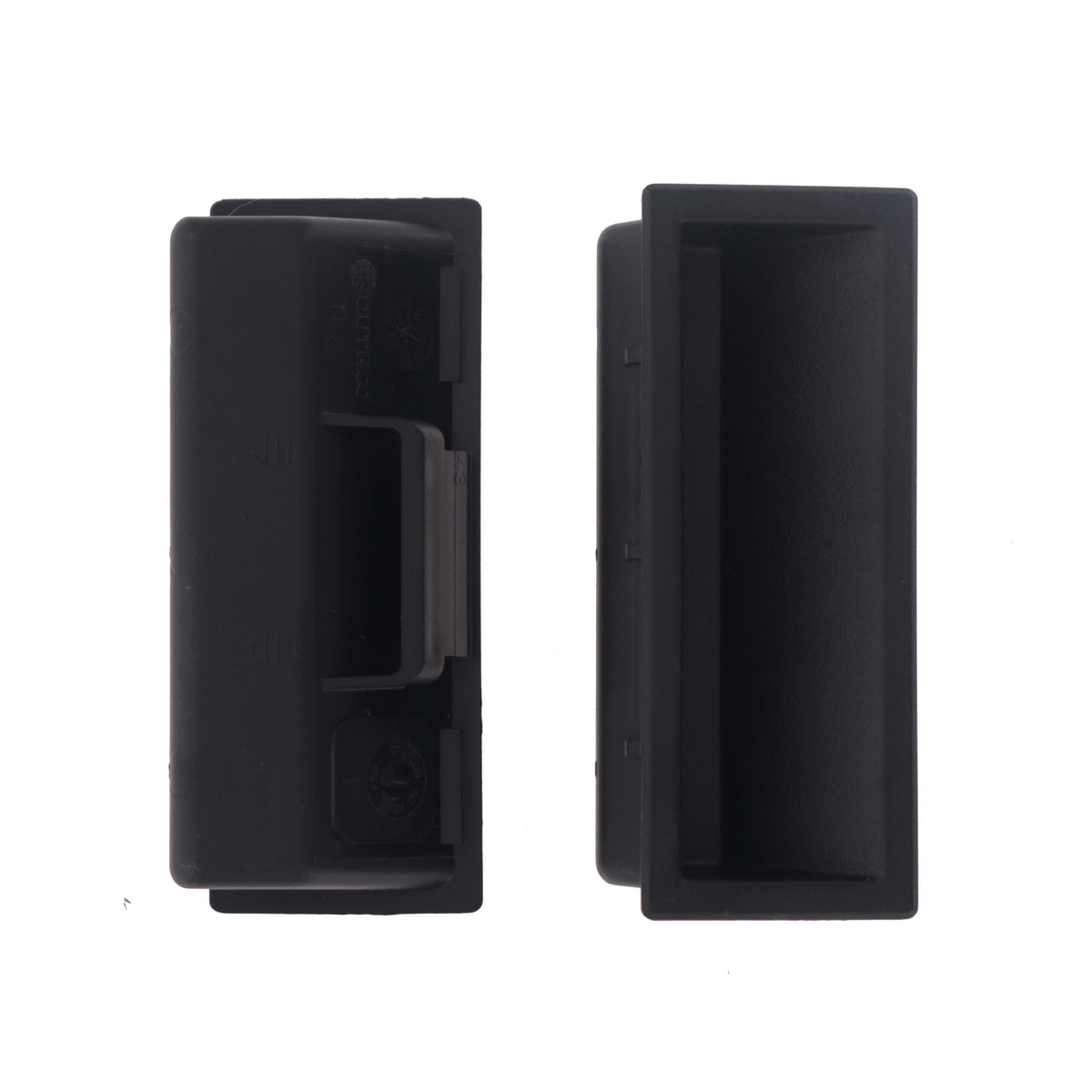 Southco Concealed Flush Pull Handle Black ABS Plastic - P2-43