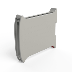 Italtronic Railbox DIN Rail Plastic Enclosure Case, Grey - 17.5mm Wide - KRC17.5