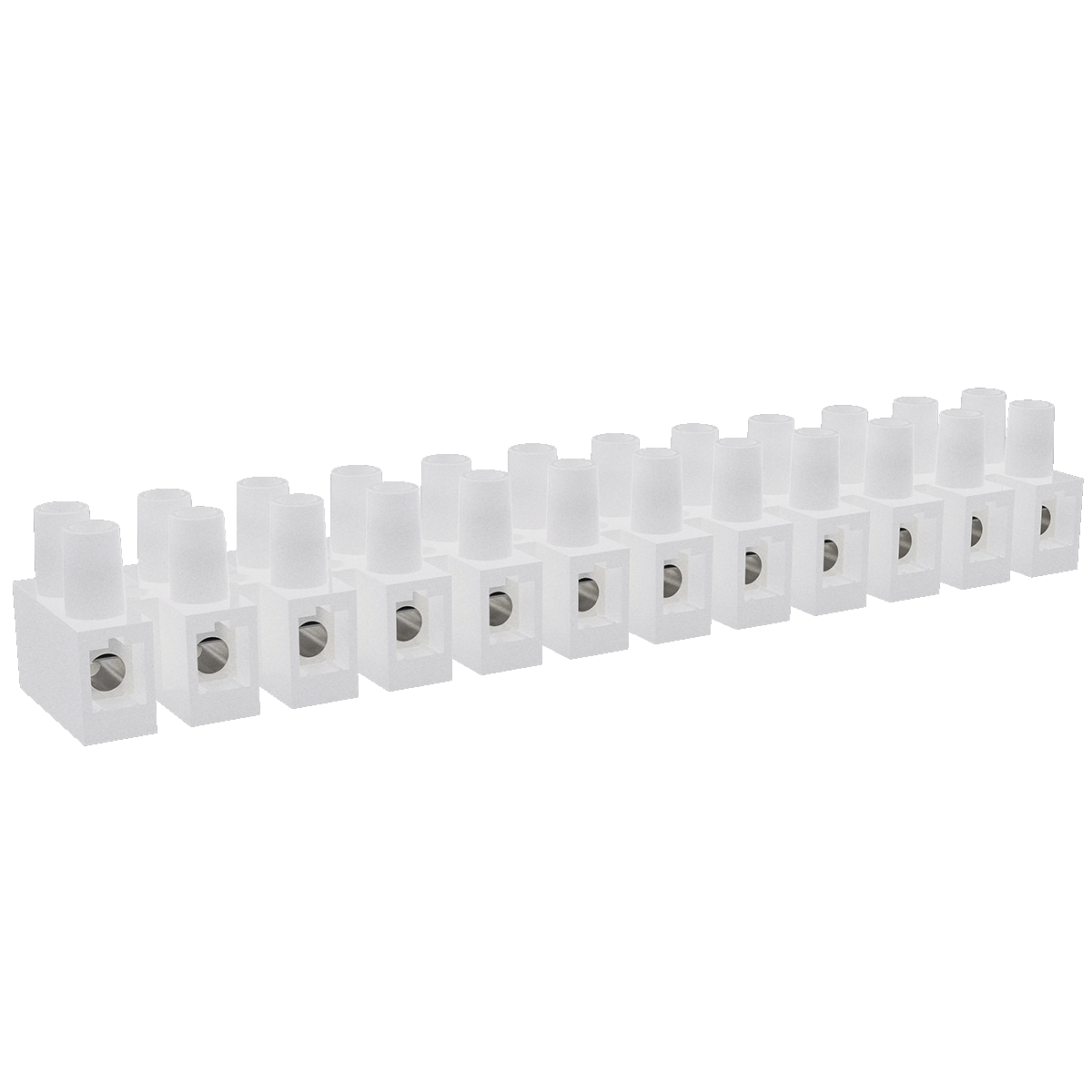 13.5MM Pitch Eurostrip Screw Terminal Block - 12 Poles
