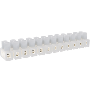8MM Pitch Eurostrip Screw Terminal Block - 12 Pole