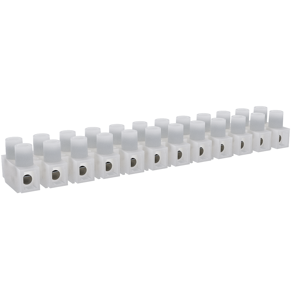 10MM Pitch Eurostrip Screw Terminal Block - 12 Pole