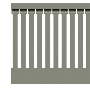 25mm x 100mm Cable Wiring Duct with Narrow Finger spacing and Removable Duct Cover, 2-meter long