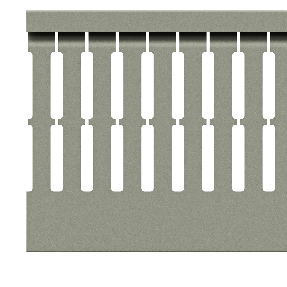 40mm x 80mm Cable Wiring Duct with Narrow Finger spacing and Removable Duct Cover, 2-meter long