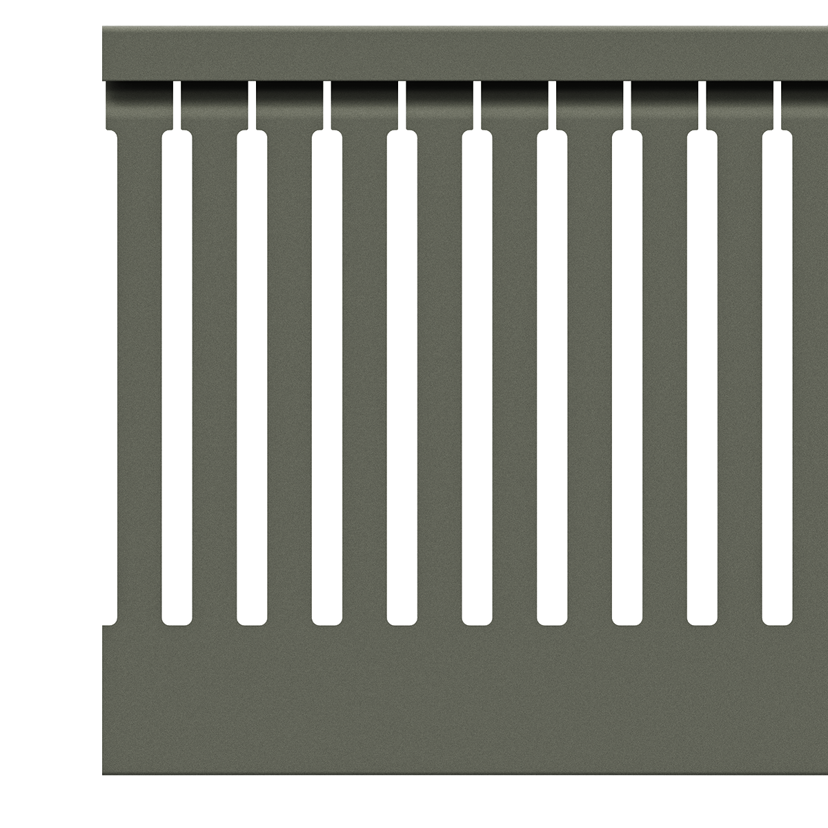 40mm x 100mm Cable Wiring Duct with Narrow Finger spacing and Removable Duct Cover, 2-meter long