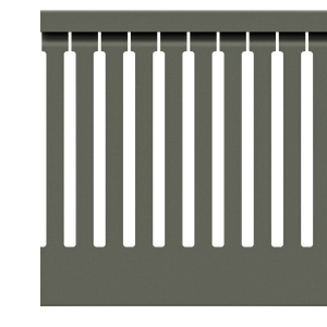 40mm x 100mm Cable Wiring Duct with Narrow Finger spacing and Removable Duct Cover, 2-meter long
