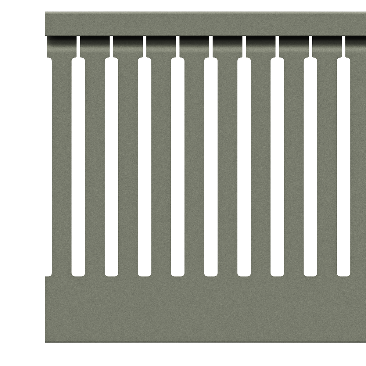 60mm x 100mm Cable Wiring Duct with Narrow Finger spacing and Removable Duct Cover, 2-meter long