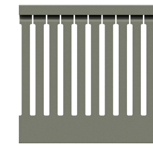 60mm x 100mm Cable Wiring Duct with Narrow Finger spacing and Removable Duct Cover, 2-meter long