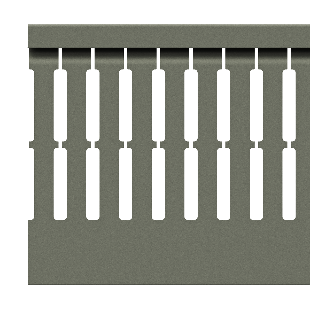 80mm x 80mm Cable Wiring Duct with Narrow Finger spacing and Removable Duct Cover, 2-meter long