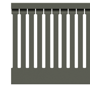 80mm x 100mm Cable Wiring Duct with Narrow Finger spacing and Removable Duct Cover, 2-meter long