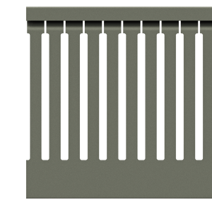 100mm x 100mm Cable Wiring Duct with Narrow Finger spacing and Removable Duct Cover, 2-meter long