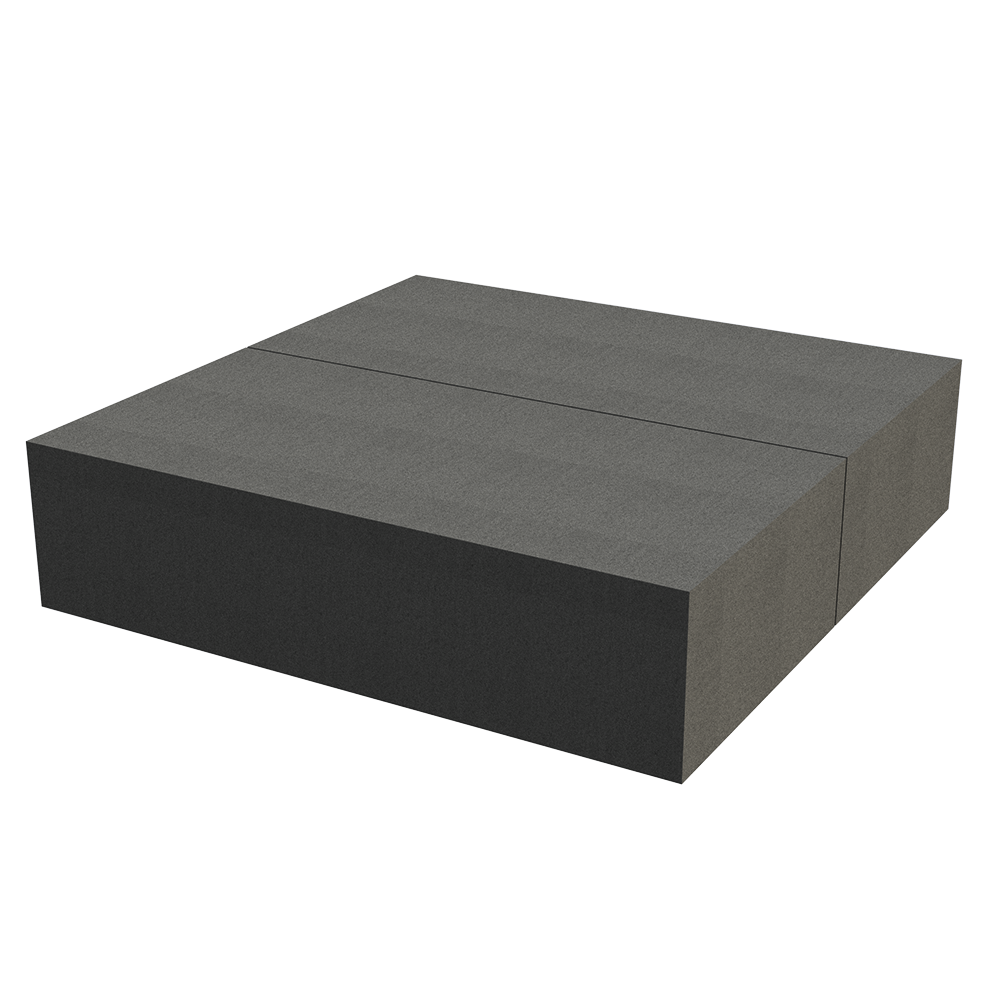 TCH Hardware 2 Foam Kayak Resting Blocks - 16 Inch