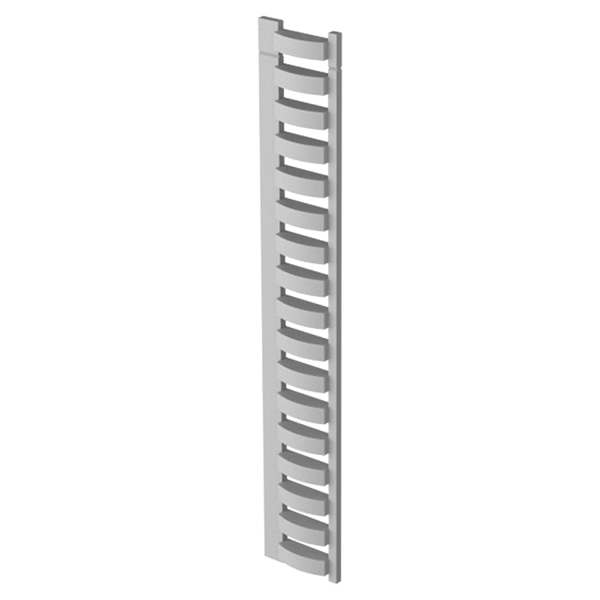 Italtronic KRC Plastic Vented Cover, 12mm, Grey - P10000292T