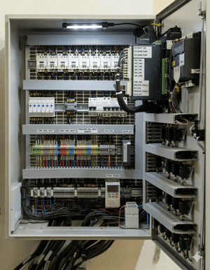 40mm x 60mm Cable Wiring Duct with Narrow Finger spacing and Removable Duct Cover, 2-meter long