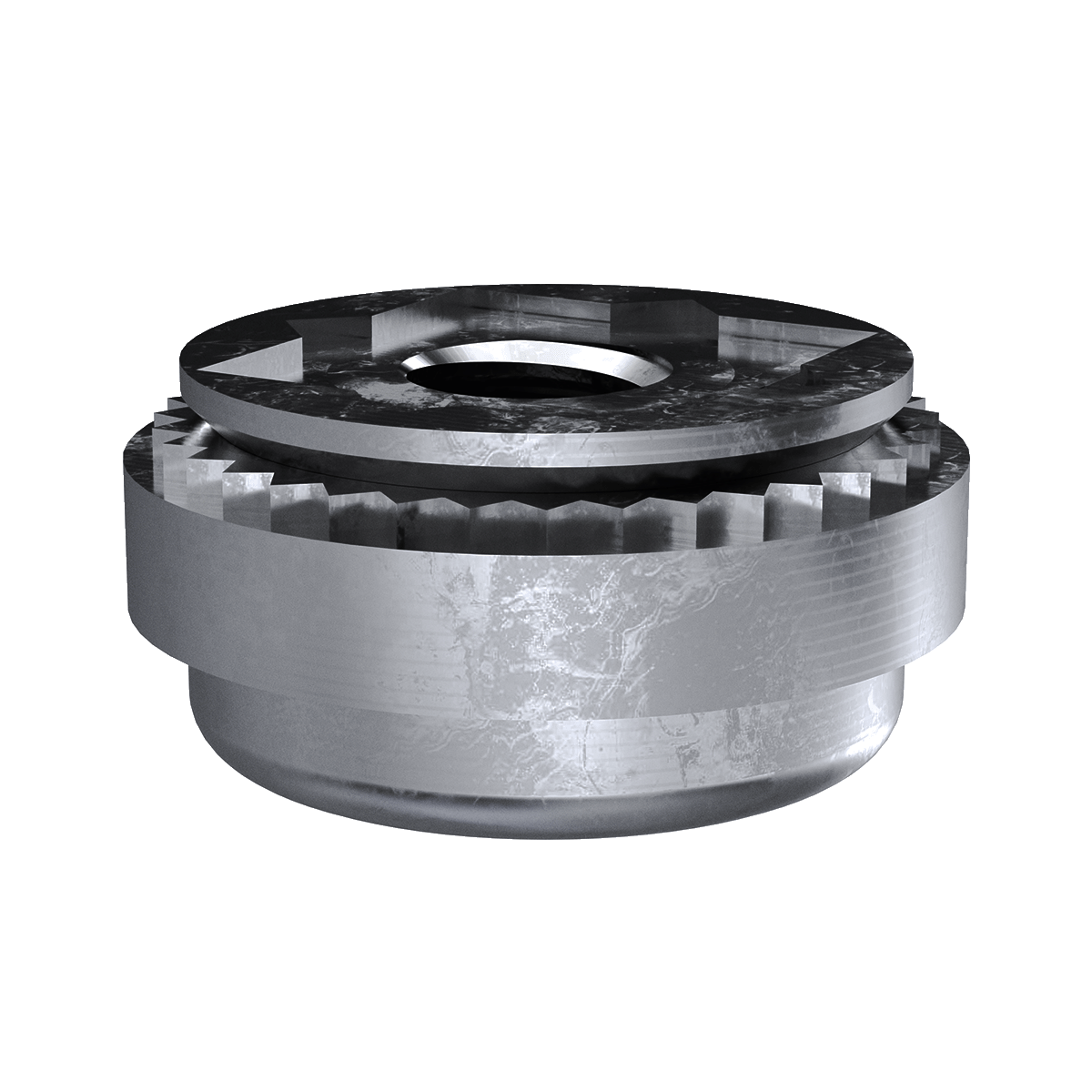 Self-Clinching Nut, Floating, 300 Series Stainless Steel, Passivated, Metric, M4x0.7 x 2, 100 Pack