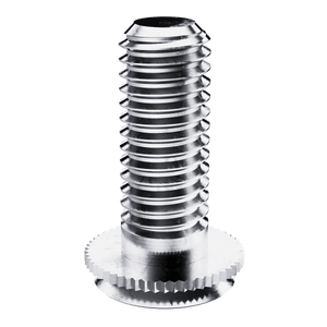 Self-Clinching Stud, Concealed Head, 300 Series Stainless Steel, Passivated, M4x0.7 x 10, Sheet Thick.: 2.4, 100 Pack