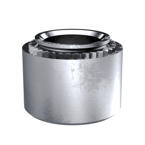 Self-Clinching Nut Component, Steel, Zinc, Metric, M4x0.7 x 1, 100 Pack