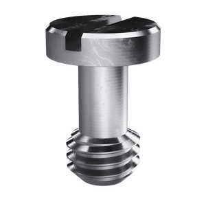 Flush Mounted Panel Screw Component, 300 Series Stainless Steel, Passivated, 8-32 x 40, 100 Pack