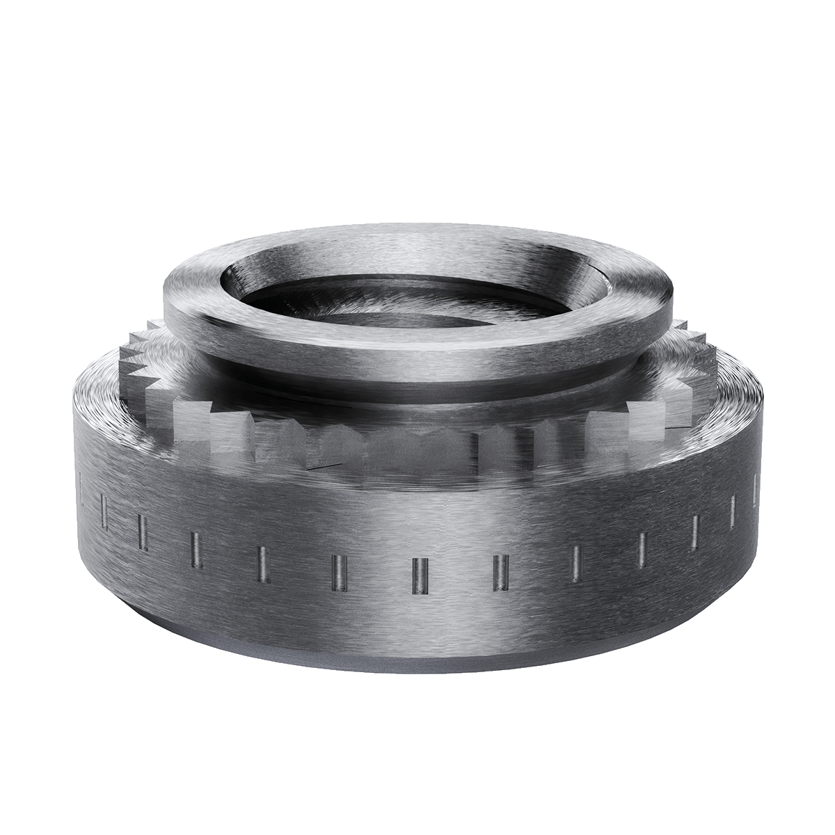 Self-Clinching Nut, For SS, 17-4 Stainless Steel, Passivated, 4-40 x 0, 100 Pack