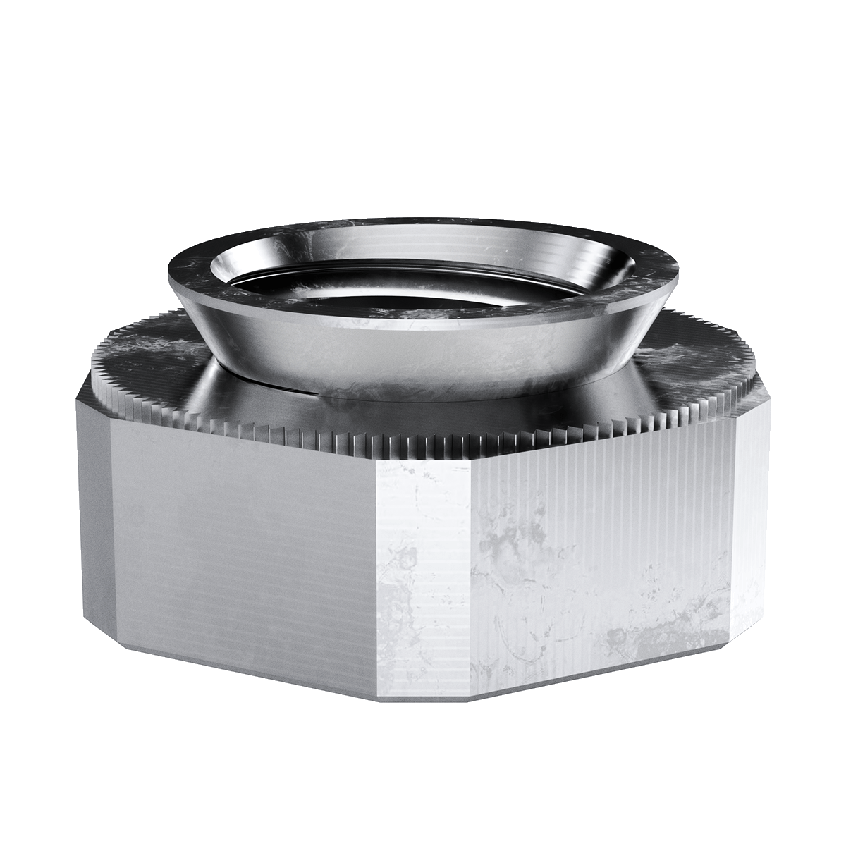 Self-Clinching Nut, KAL-Self-Clinching Nut, Steel, Zinc Clear, Metric, M3x0.5 x 1, 100 Pack