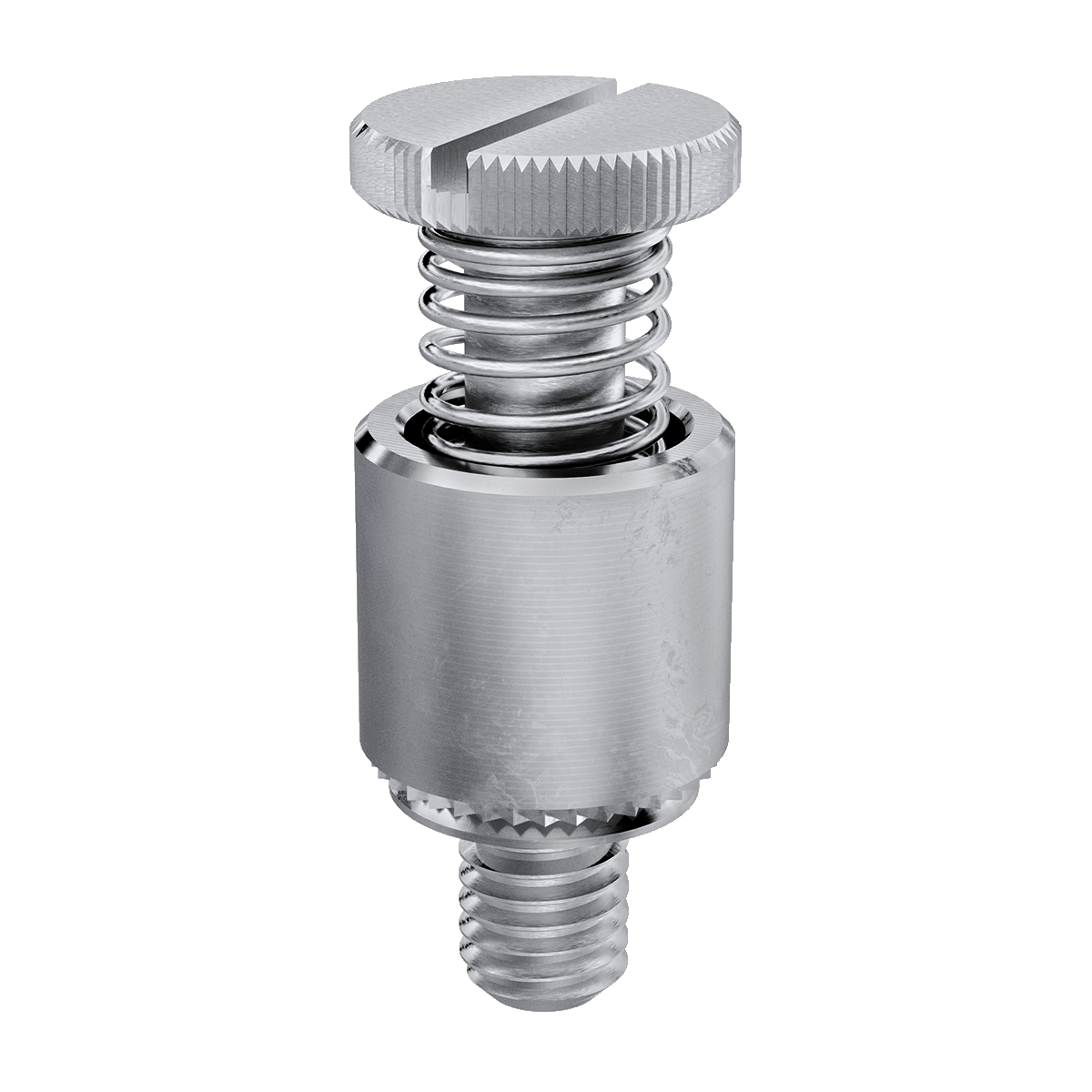 Self-Clinching Panel Fastener, 300 Series Stainless Steel, Passivated, 10-32 x 0.312, 100 Pack