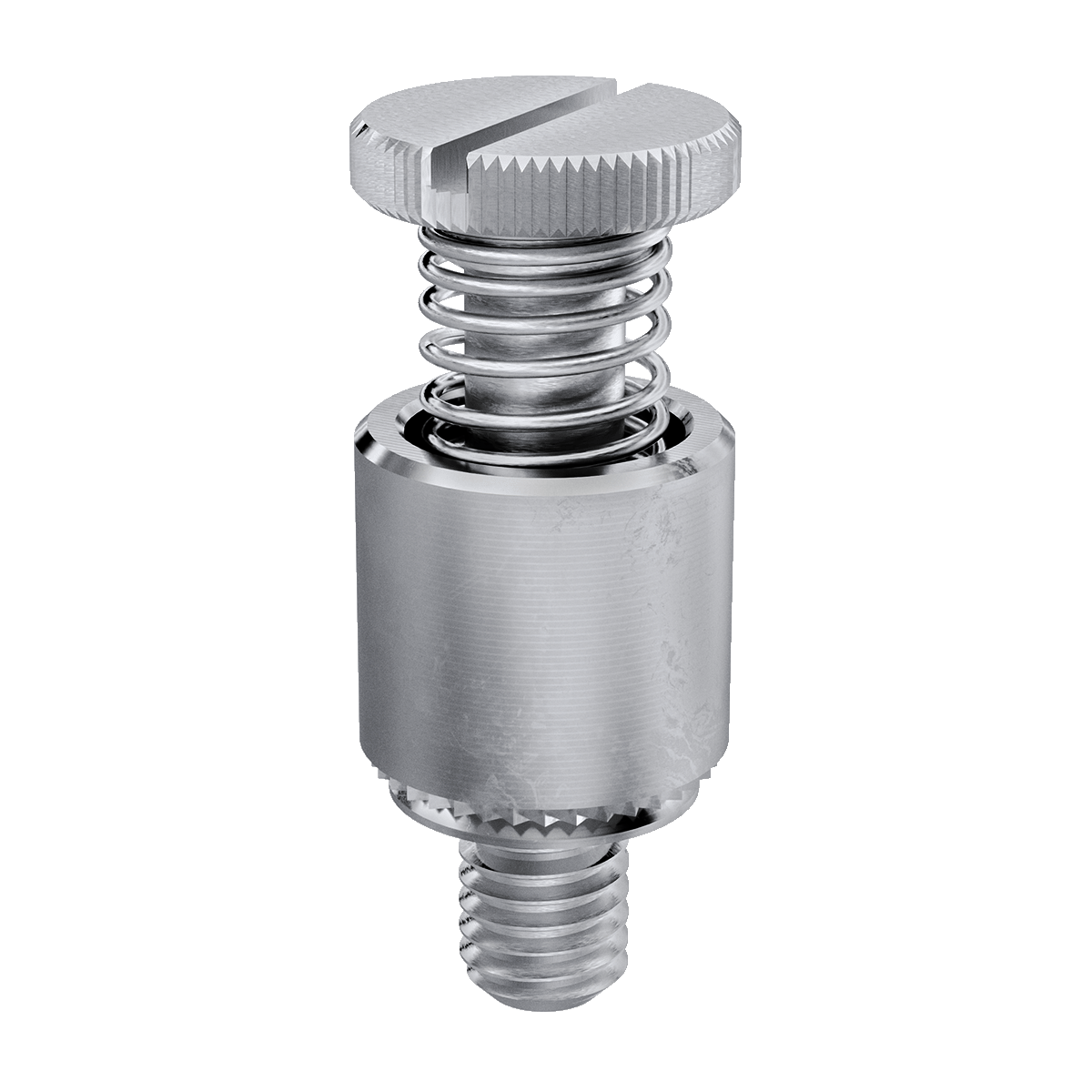 Self-Clinching Panel Fastener, 300 Series Stainless Steel, Passivated, 4-40 x 0.250, 100 Pack