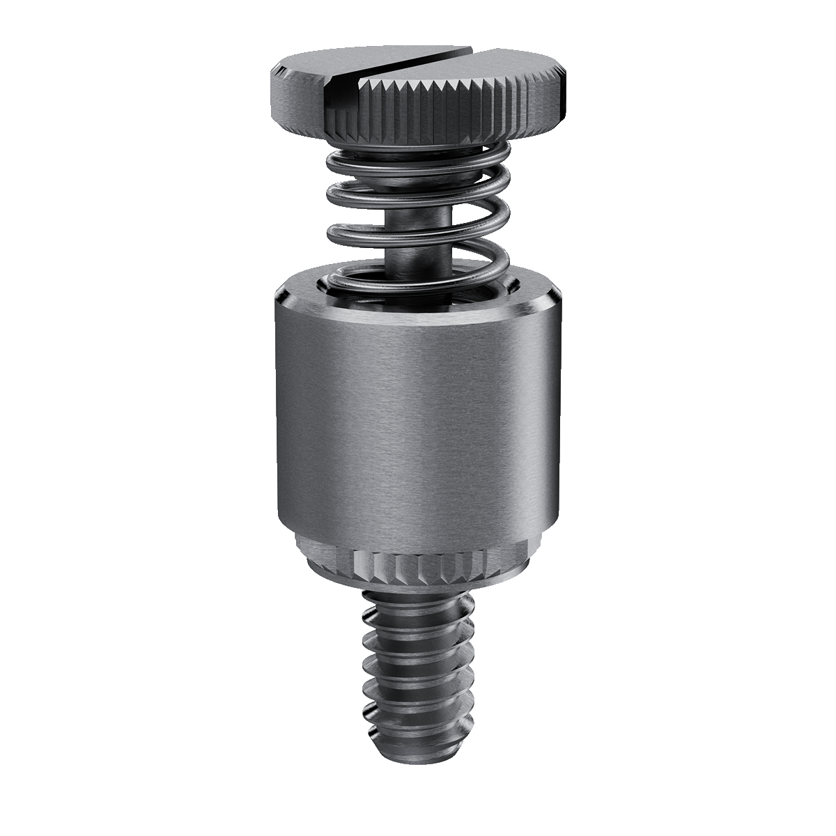 Panel Fastener, Broaching, 300 Series Stainless Steel, Passivated, 4-40 x 0.500, 100 Pack