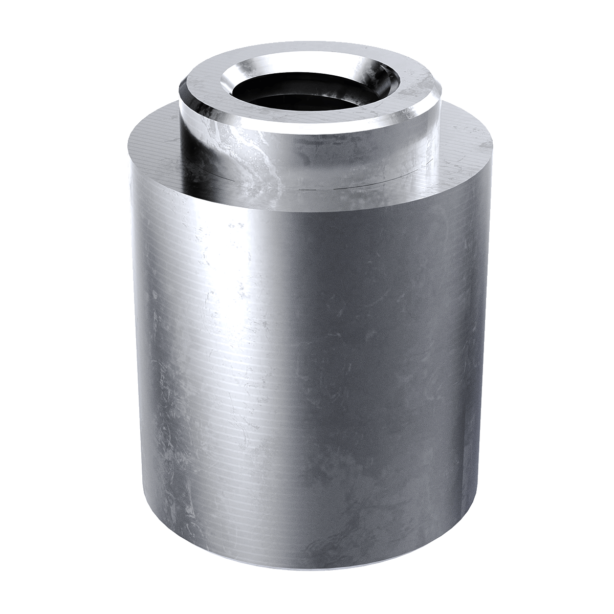 Nut Spacer, Reel Mounted, Steel, Electro Tin, M2x0.4 x 8, 100 Pack