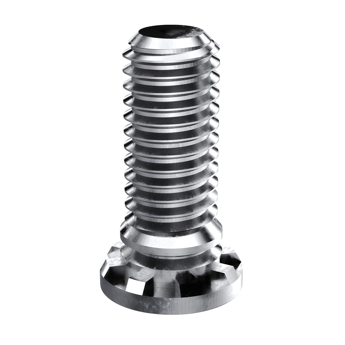 Self-Clinching Stud, High Torque, 300 Series Stainless Steel, Passivated, M8x1.25 x 30, 50 Pack