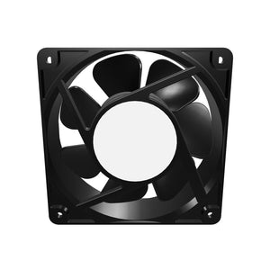 Low Noise Axial Cooling Fan, 120mm, 115VAC, 104.5CFM, 43.3dB
