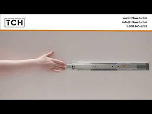 10-inch Full-extension Ball-bearing Drawer Slide, 100 Lbs Capacity (Pair)