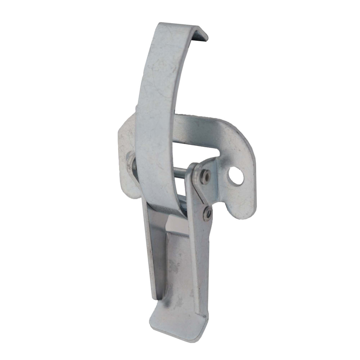 Lever Operated Drawlatch (with flat mounting plate), 3/4 view