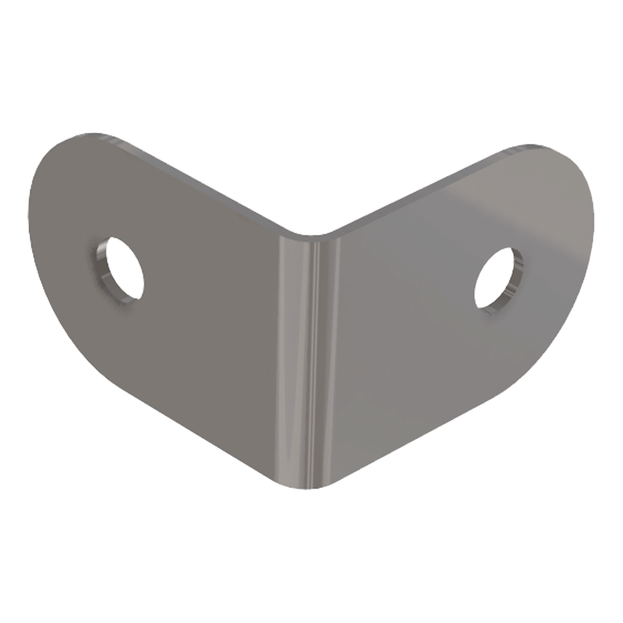 Small Two-Hole Clamp, 3/4 view