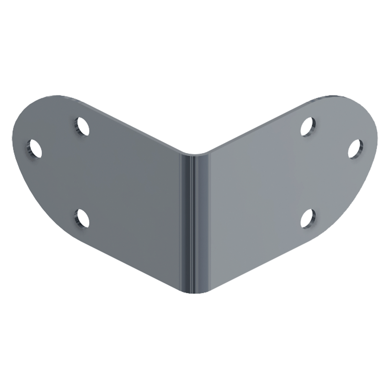 Six-Hole Clamp, 3/4 view