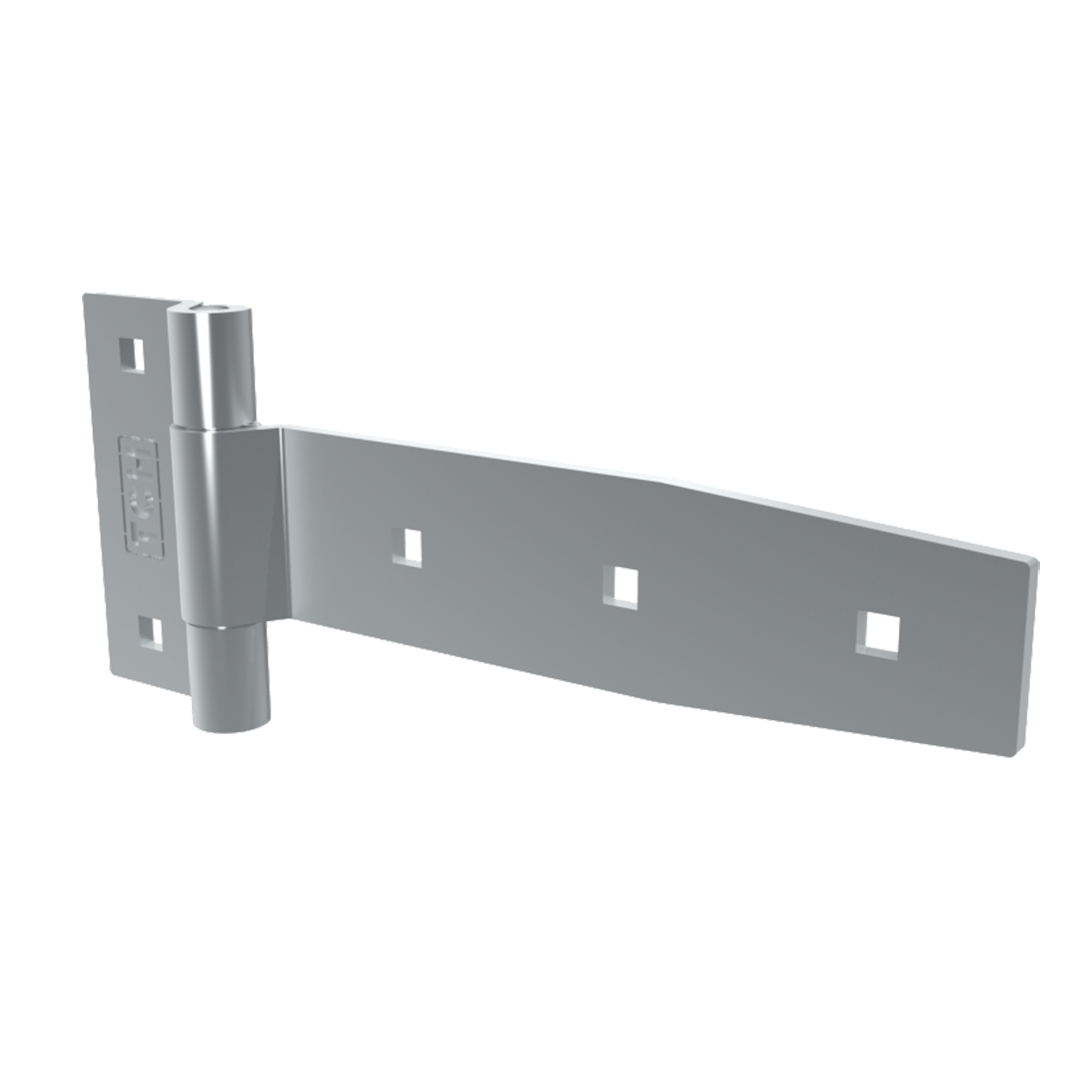 8" Polished Stainless Steel Strap Hinge
