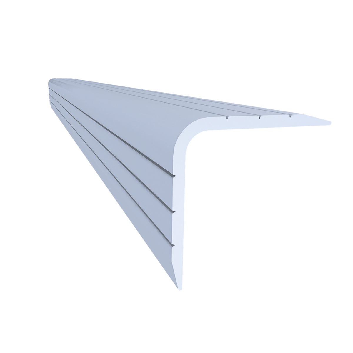 Angle en aluminium de 1", longueur de 10 pieds